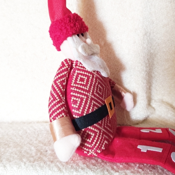 Advent Calendar Santa Claus Felt Count Down the Days till Christmas! - Picture 3 of 8